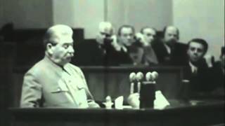 Stalins Final Speech 1952 Subtitled [upl. by Akimert]