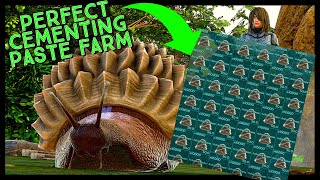 Unlimited Cementing Paste Farm in ARK  Unlimited CP guide [upl. by Naik]