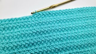 Quick and Easy Crochet Baby Blanket Pattern for Beginners  Herringbone Stitch [upl. by Dickerson]