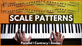 Practice Piano Scales with Parallel Contrary amp Similar Motion Exercises [upl. by Edac]