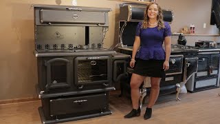 Wood Cook Stove Comparison Elmira Fireview Vs JA Roby Chief [upl. by Soisanahta]