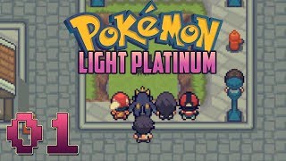 Lets Play Pokemon Light Platinum Part 1  The Journey Begins [upl. by Nonnelg]