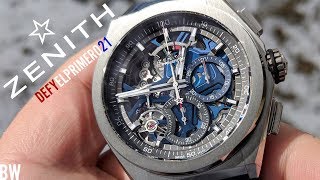 Zenith Defy El Primero 21 Skeleton Review  Impressive High Horology [upl. by Ayerhs]