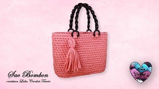 Panier Sac quotBombonquot Crochet Facile quotLidia Crochet Tricotquot [upl. by Ennagrom]