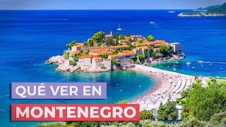 Qué ver en Montenegro 🇲🇪  10 Lugares Imprescindibles [upl. by Eirrotal]