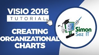 How to Create an Org Chart Using Visio 2016 [upl. by Camellia264]