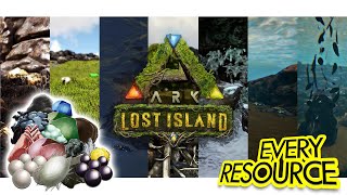 The BEST Resource Locations on Lost Island [upl. by Farhi173]