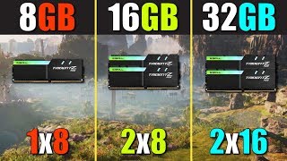 8GB RAM vs 16GB RAM vs 32GB RAM [upl. by Gnilrad]