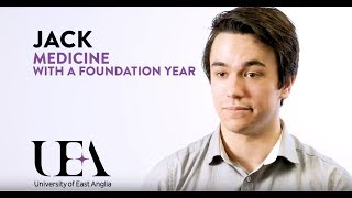 Medicine with a Foundation Year  Life as a medical student at Norwich Medical School UEA  Jack [upl. by Ardelis]