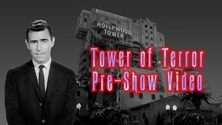 Tower of Terror PreShow Video Source [upl. by Stempson]