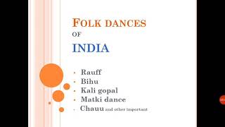 Folk dances of India 🇮🇳 [upl. by Orola]