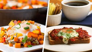 5 LowCalorie Breakfasts To Start Your Day Right • Tasty [upl. by Ibloc]