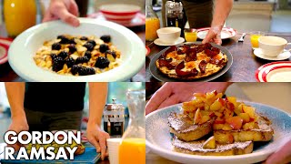 4 Delicious Breakfast Recipes  Gordon Ramsay [upl. by Hpotsirhc501]