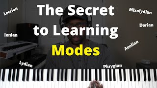 Learn your MODES on the piano to help your improvise  Learn all 7 Major Scale Modes [upl. by Oilisab329]