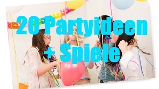 20 Partyideen  Spiele Sopl [upl. by Rehoptsirhc791]