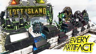 ALL Artifacts on ARK Lost Island Guide [upl. by Yodlem]