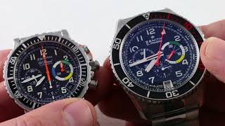 VERSUS Zenith El Primero Rainbow Flyback Chronograph Comparison Luxury Watch Review [upl. by Cardinal]