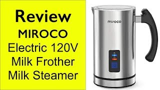 Review Miroco Milk Frother  How to make froth milk at home [upl. by Suez930]