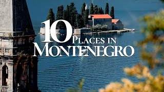 10 Most Beautiful Places to Visit in Montenegro 4K 🇲🇪  Montenegro Travel Video [upl. by Kriss]