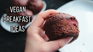 Make Ahead Vegan Breakfast Ideas easy  healthy [upl. by Colan131]