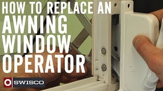 How to Replace an Awning Window Operator 1080p [upl. by Holly-Anne584]