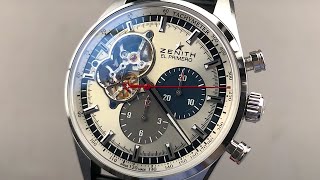 Zenith Chronomaster El Primero Open 032040406169C496 Zenith Watch Review [upl. by Vacla]