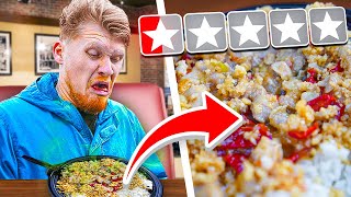 Trying the Worst Reviewed Restaurants in Los Angeles [upl. by Minica]