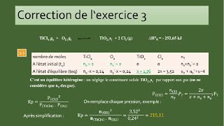 EXERCICES EQUILIBRES CHIMIQUES [upl. by Danais]