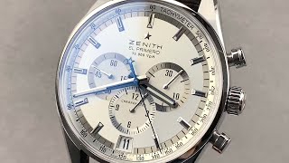 Zenith Chronomaster El Primero 36000 03204040004C496 Zenith Watch Review [upl. by Ashok]