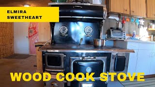 Wood Cook Stove  Elmira Sweetheart [upl. by Capello666]