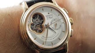 Zenith El Primero Chronomaster T Open 180240402101C495 Zenith Watch Review [upl. by Milore]