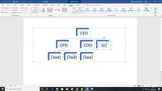 How to Make an Organisational Chart in Word Super Easy Step by Step Tutorial [upl. by Noizneb23]