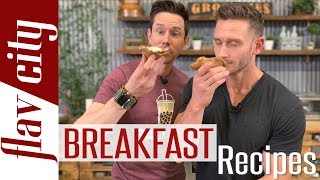 4 Super HEALTHY Breakfast Recipes amp Smoothies w Thomas Delauer [upl. by Glogau]