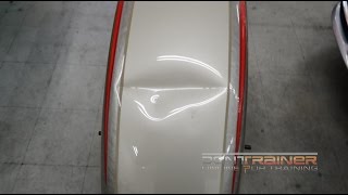 Super Deep PDR Crease Repair Harley Fender [upl. by Rowe]