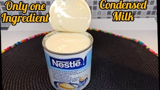 IF YOU HAVE CONDENSED MILK TRY THIS RECIPE WITH ME ONLY ONE INGREDIENT RECIPE [upl. by Nanreh456]