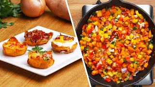 4 Sweet Potato Breakfasts [upl. by Aniles]