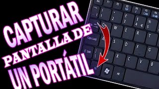 Como Capturar la Pantalla de un Portatil [upl. by Fredel]