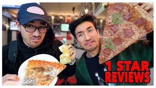 Eating At The WORST Reviewed Pizza Restaurant In My City Los Angeles [upl. by Enos]