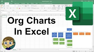 Creating Organization Charts in Excel [upl. by Tav742]