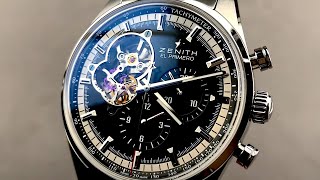 Zenith Chronomaster El Primero Open 032040406121M2040 Zenith Watch Review [upl. by Swartz]