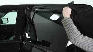 How to install Inchannel Window Deflectors  GOODYEAR Shatterproof [upl. by Otsuaf223]