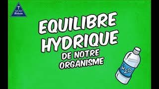 Équilibre hydrique de lorganisme [upl. by Mckee]