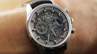 Zenith Chronomaster El Primero Full Open 03215340078C813 Zenith Watch Review [upl. by Lenni]